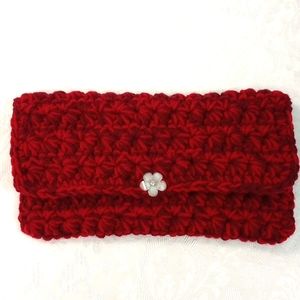 Clutch, Crochet, Handmade in USA